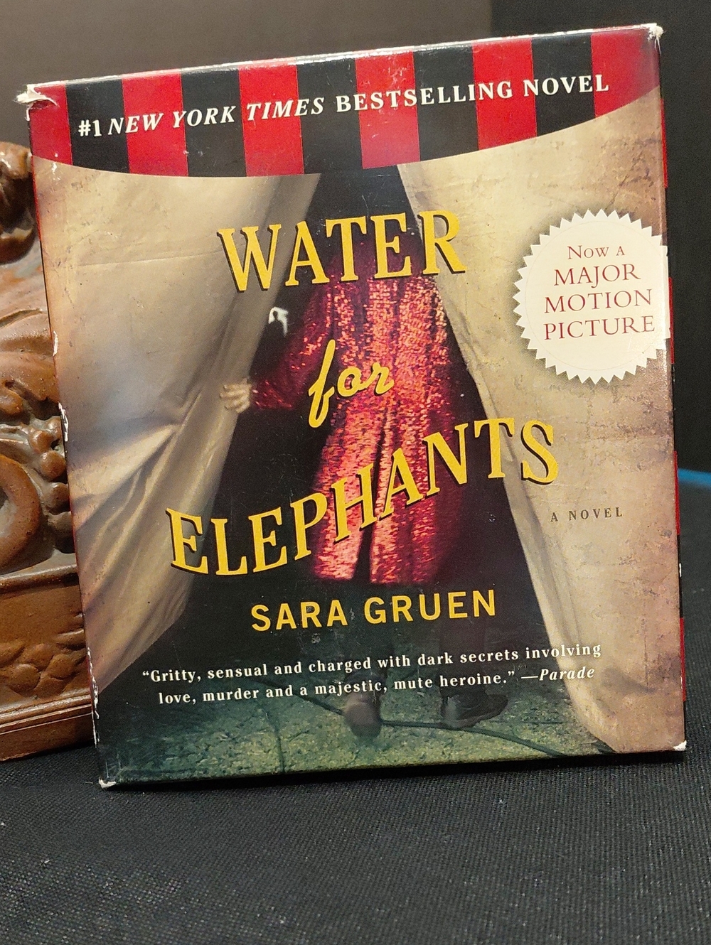 SARA GRUEN AUDIO BOOK        WATER FOR ELEPHANTS